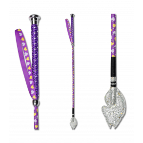 WALDHAUSEN Ridepisk med hestehoved, 65cm