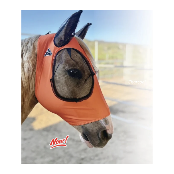 PROFESSIONAL'S CHOICE Comfort Fit Lycra Fluemaske. Orange