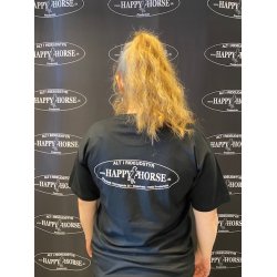 Happy Horse T-shirt med logo
