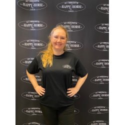 Happy Horse T-shirt med logo