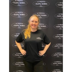 Happy Horse T-shirt med logo