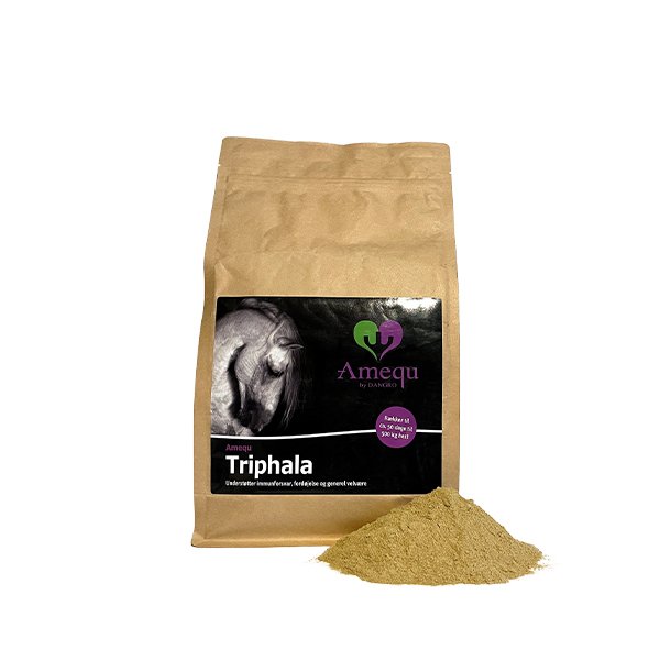 AMEQU Triphala. 500 gram i pose