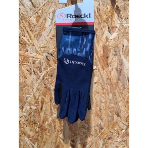 ROECKL TRYON 2 Junior Ridehandsker. Navy Iris