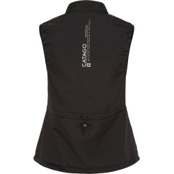 CATAGO NALA Vendbar vest. Ladies. Sort/sand