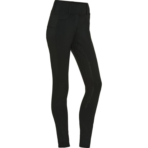 EQUIPAGE KALEA Ridetights med full grip. Sort