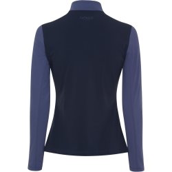 CATAGO VIVIAN Pullover med halv lynls. Crown Blue