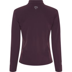 CATAGO TABITA Zip-cardigan. Plum Perfect