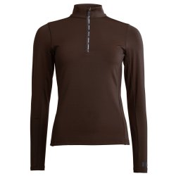 KINGSLAND AIRENE Tr�ningstr�je med � lynl�s. Ladies. Brown Chocolate Tort