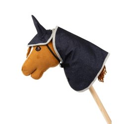 MY HOBBY HORSE D�kken og hut til k�phest. Navy glitter