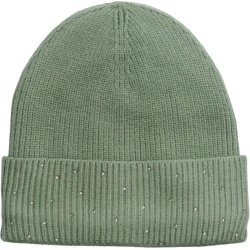 EQUIPAGE VAINO Strikhue med sten. Granite Green