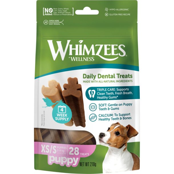 WHIMZEES Puppy Chew XS/S. 210g