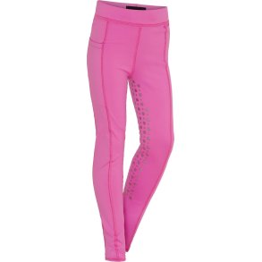 EQUIPAGE MOLLY Glitter ridetights med fuld grip. Phlox Pink