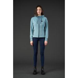 EQUIPAGE ABIGAIL Hoodie med lynl�s. Arctic