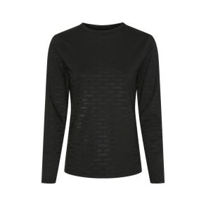 CATAGO AMINA Langrmet ridebluse med logo