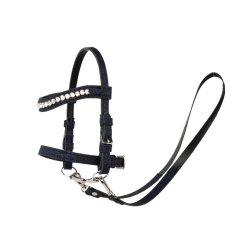 MY HOBBY HORSE Trense med bid, til k�phest. Navy Glitter