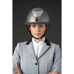 OneK Avanc� Glossy ridehjelm. Glitter silver