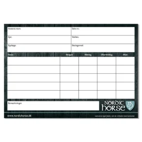 NORDIC HORSE Fodertavle