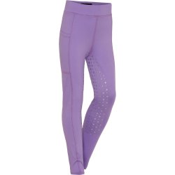 EQUIPAGE MOLLY Glitter ridetights med fuld grip. Aster Purple
