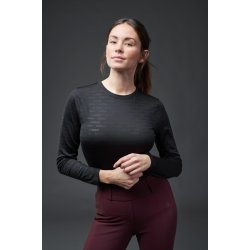 CATAGO AMINA Langrmet ridebluse med logo