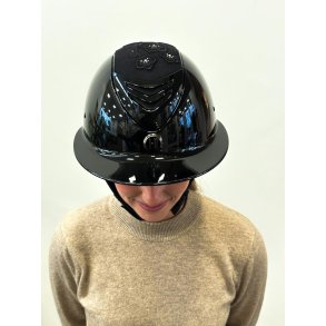 OneK Avanc Embroidery Top ridehjelm. Black Glossy