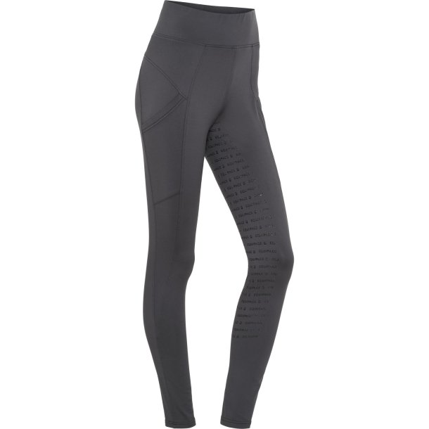 EQUIPAGE VANDA Vinterridetights. Asphalt