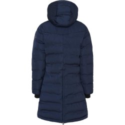 CATAGO VITA Vattereret ridefrakke. Navy