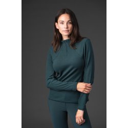 CATAGO VIOLETTA Pullover med halv lynls. Ponderosa Pine