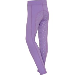 EQUIPAGE MOLLY Glitter ridetights med fuld grip. Aster Purple