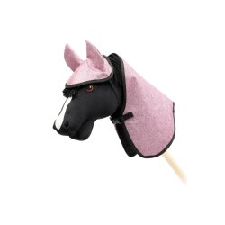 MY HOBBY HORSE Dkken og hut til kphest. Rosa glitter