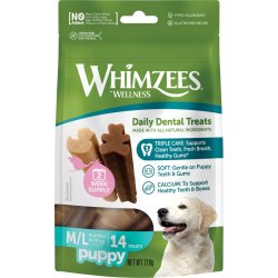 WHIMZEES Puppy Chew M/L. 210g