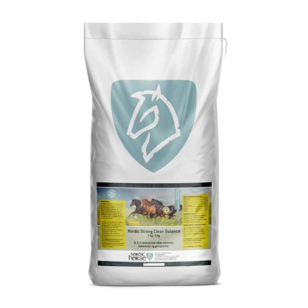 NORDIC HORSE Strong Clean Balance. 9 kg sk