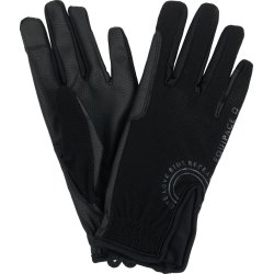 EQUIPAGE TERINA Sommerridehandsker med mesh. Sort