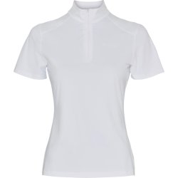 CATAGO THELMA Kort�rmet ridebluse. Hvid