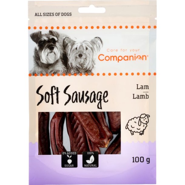 COMPANION Plsesnacks. Lam 100g