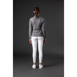 CATAGO AVA Mohair strik pullover. Grey Melange