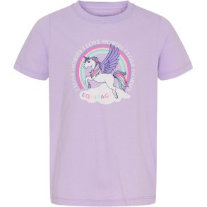 EQUIPAGE ANNA T-shirt junior. Lavender