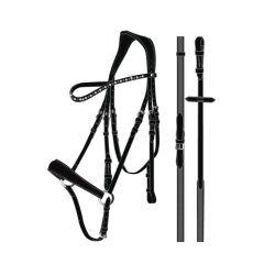 HORSEGUARD CRYLL 25.2 Trense med hannoveransk nsebnd