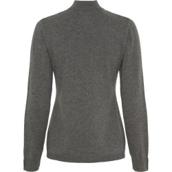 CATAGO AVA Mohair strik pullover. Grey Melange