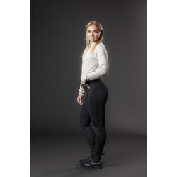 EQUIPAGE SAFINA Vinterridetights til b�rn. Sort