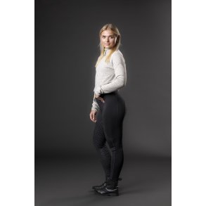 EQUIPAGE SAFINA Vinterridetights til b�rn. Sort