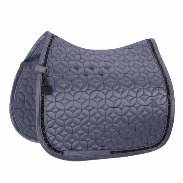 ESKADRON CONTRAST JEWEL Sadelunderlag. Slate Blue