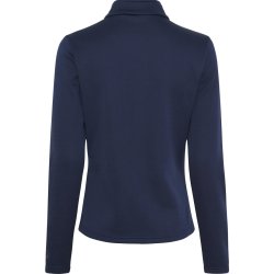 EQUIPAGE VANABE Cardigan med lynls. Navy