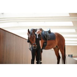 HORSEGUARD MILVA Sadelunderlag. Sort