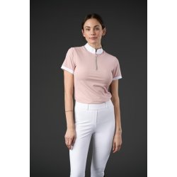 CATAGO NICE Kort�rmet st�vnebluse. Burnished Lilac