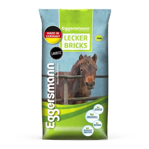 Eggersman godbidder. Leckerbricks. 25kg