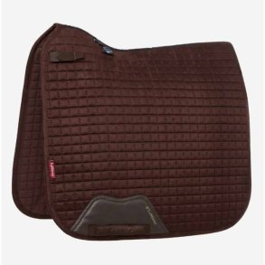 LEMIEUX Suede Square Dressurunderlag. M�rkebrun. 17
