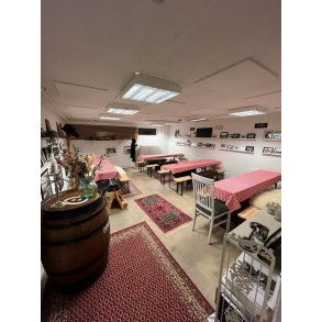 Booking af mdelokale/festlokale. Pris fra 200kr-1000kr