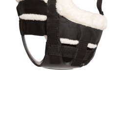 KLLQUIST Mundkurv med ekstra muleplads og imiteret lam