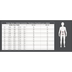 ELT ESSENTIAL Vinterridebukser med full grip. Sort