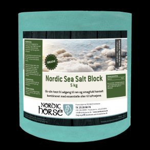 NORDIC HORSE Sea Salt Block. Grn. Breathe